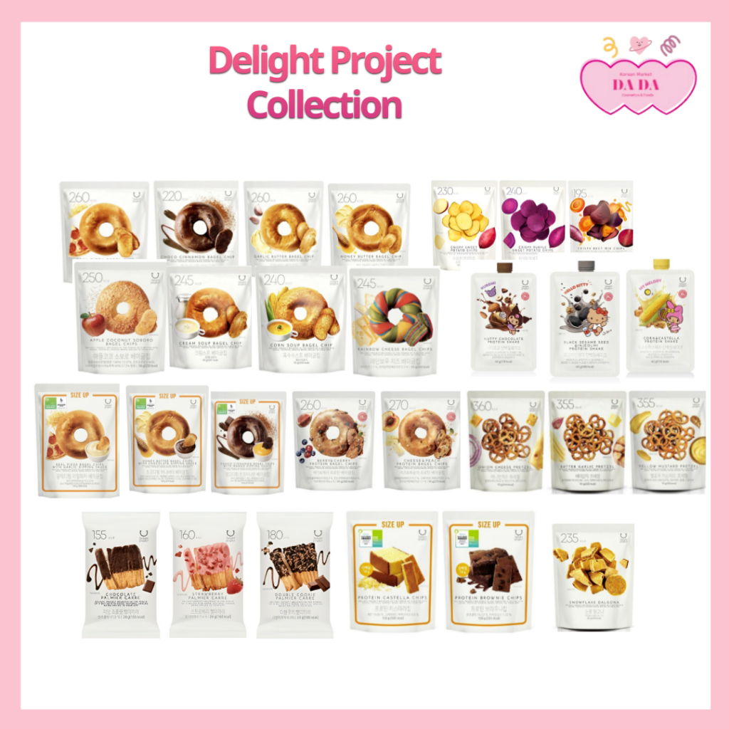 [Delight Project] Bagel Chips, Palmier Carre, Seaweed Crisps, Pretzel, Pasta Chips/จากเกาหลี