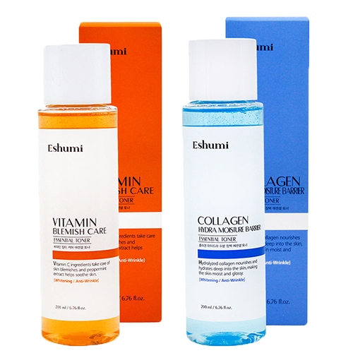 ESHUMI Collagen Hydra Moisture Barrier/Vitamin Blemish Care Toner 200ml 2Type