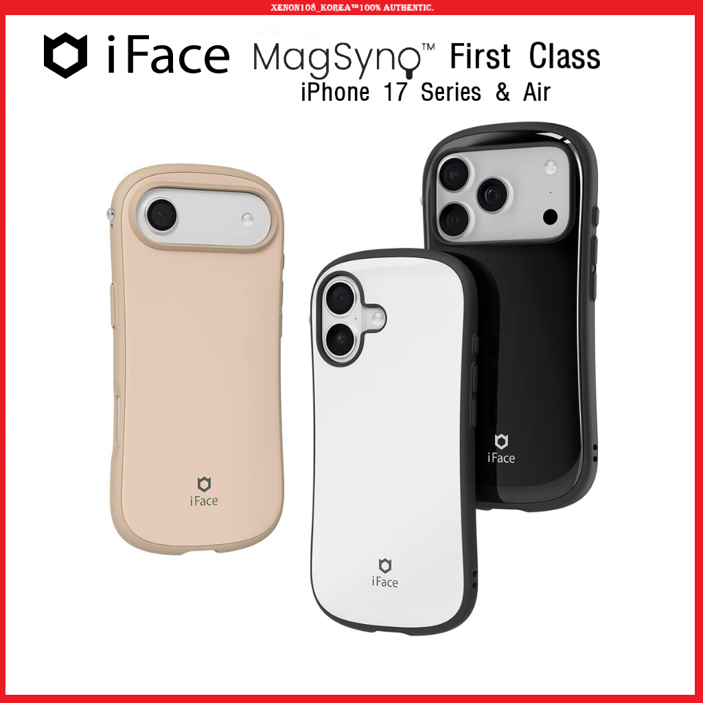 (iFace) เคสบัมเปอร์ First Class Magfit สําหรับ iPhone 17 Series –การป้องกันระดับพรีเมียม