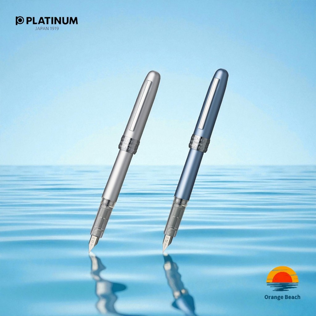 Platinum Plaisir B ปากกาหมึกซึม PGB-1000B/ด้ามโปร่งแสง Bright/Slip & Seal/4 แบบ/ญี่ปุ่น