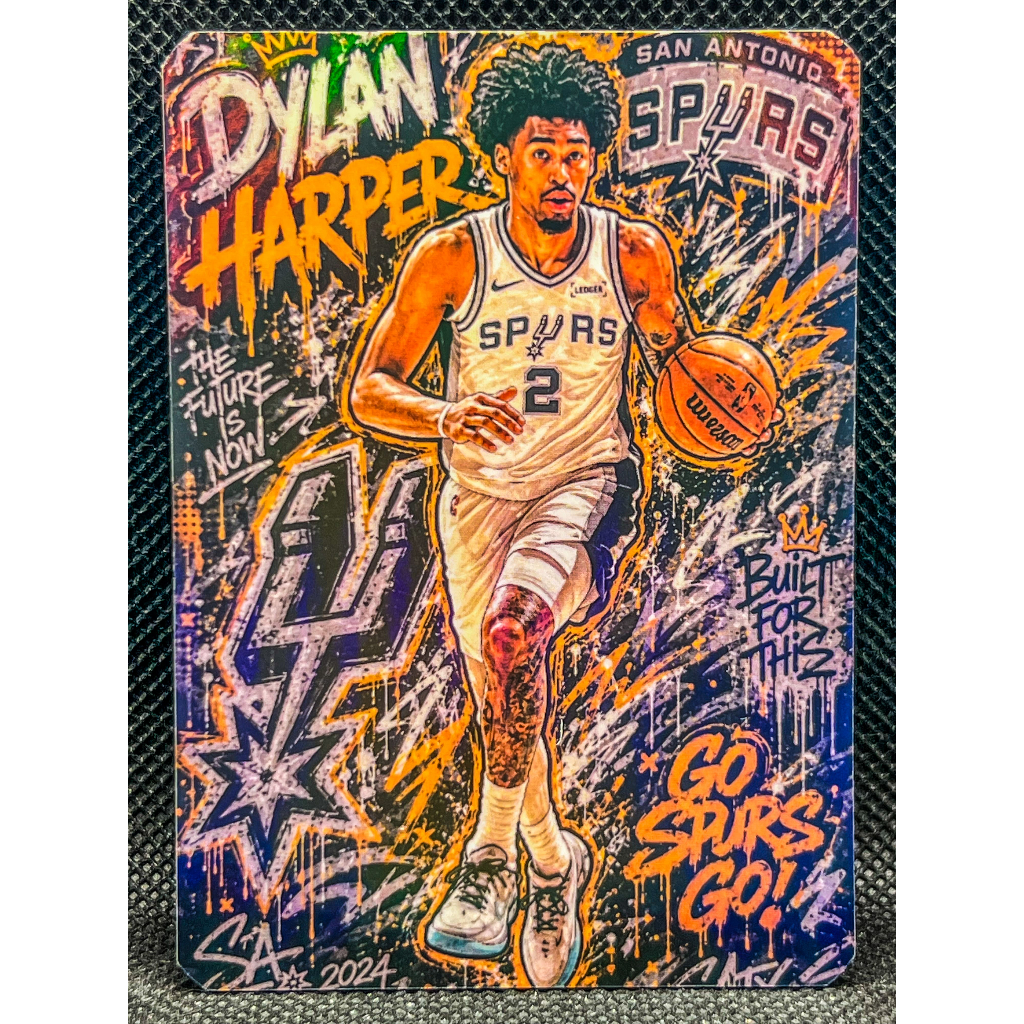 กราฟฟิตีบาสเก็ตบอล NBA: Dylan Harper (San Antonio Spurs)