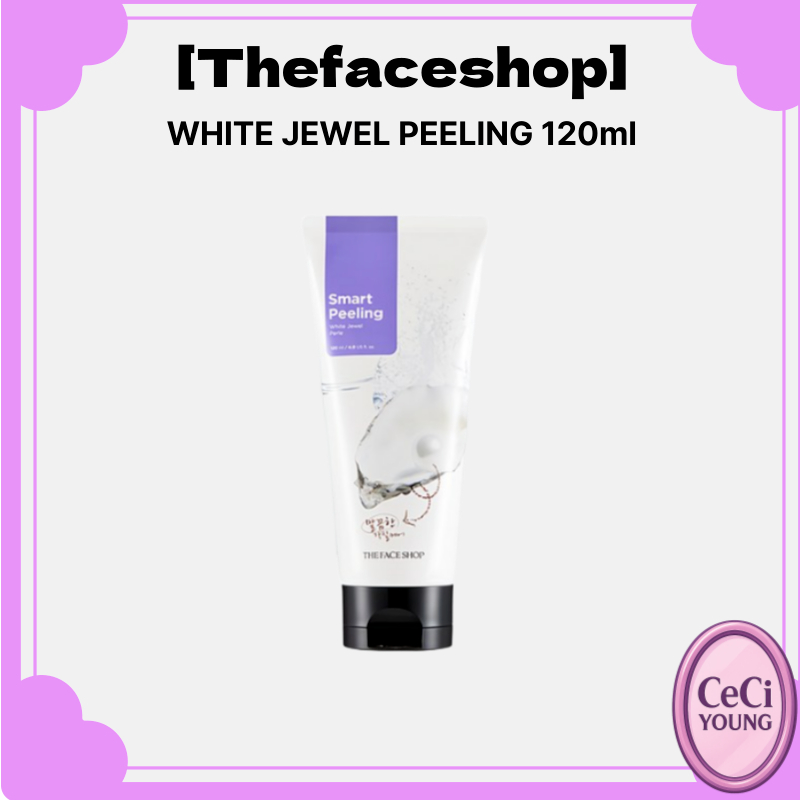 [Thefaceshop] WHITE JEWEL PEELING 120ml / เจลปอกเปลือกเกาหลี / Brightening Effect by CecIYUNG