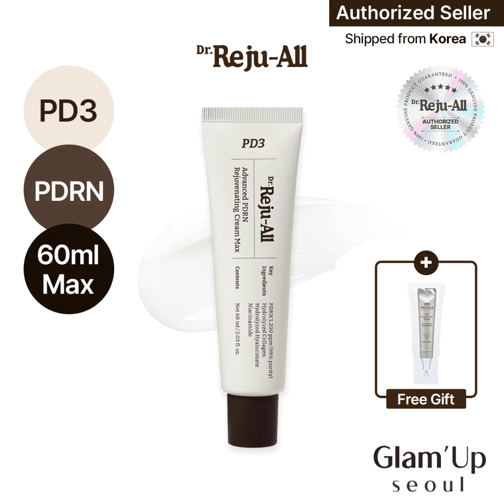 [Rejuall] พร้อมส่ง PD3 PDRN Rejuvenating Cream 1200ppm | Salmon DNA ผิวชุ่มชื้น ผิวดูเรียบเนียน Barrier Care | Dr.Reju-All Official Authorized Seller
