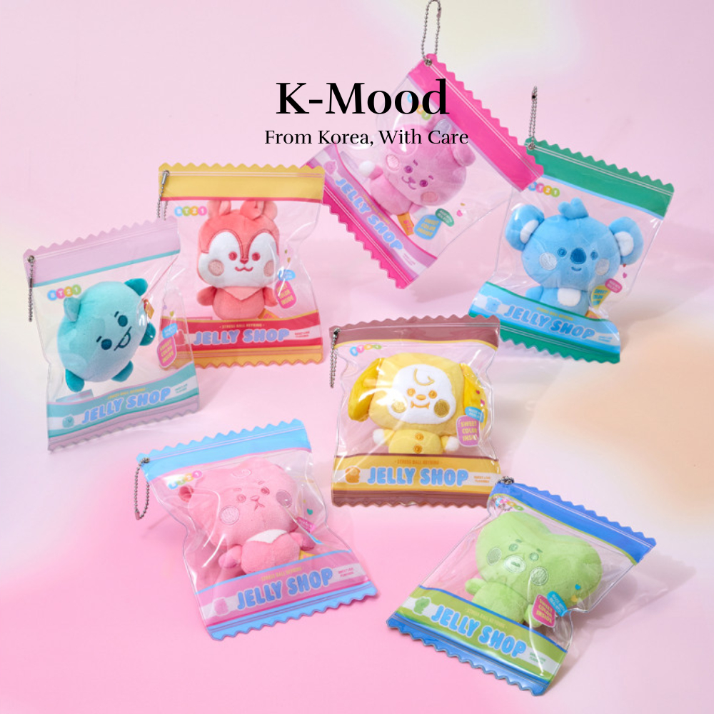 BT21 BABY JELLY SHOP ลูกบอลคลายเครียดบีบ