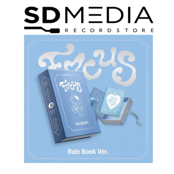 Hearts2Hearts 1st Mini Album Album ﻿- ﻿FOCUS (﻿Rule Book Ver.)