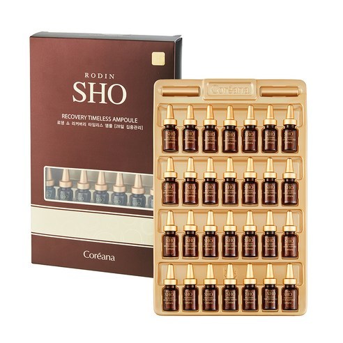 [Coreana] Rodin SHO Recovery Timeless Ampoule, 2ml x 28p (56ml), 1pc / Korean Ampoule / K-Beauty Ser