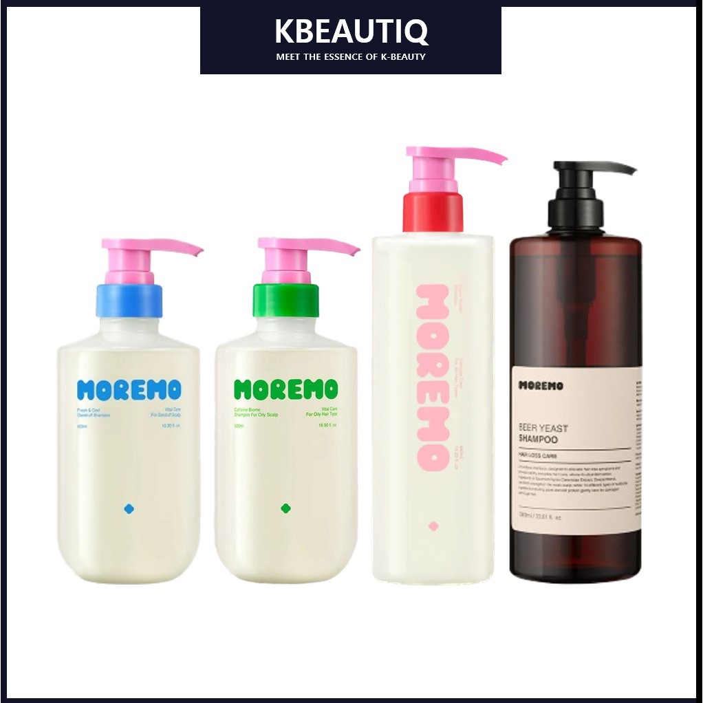 [MOREMO] SHAMPOO COLLECTION (Fresh & Cool, Caffeine Biome, Super Repair, Beer Yeast)