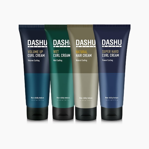 DASHU DAILY Volume Up Curl Cream 150ml / Natural Hair Cream 150ml / Super Hard Curl Cream 150ml / We