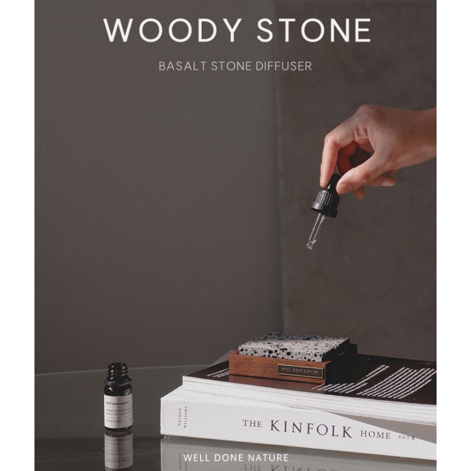 [WellDone Nature] Woody Stone Diffuser 🪨✨ นําสัมผัสธรรมชาติเข้าสู่บ้านของคุณด้วยเครื่องพ่นหินภูเขาไฟ