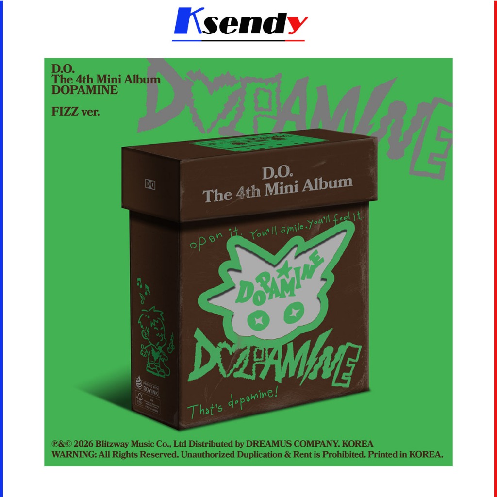 D.O 4th Mini Album [ DOPAMINE ] FIZZ Ver.