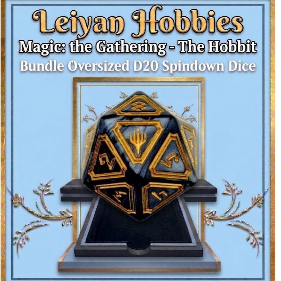 MTG The Hobbit Bundle D20 Spindown Dice