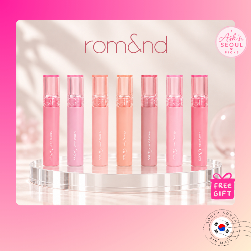 [Rom&nd] ลิปกลอสสีติดทนนาน