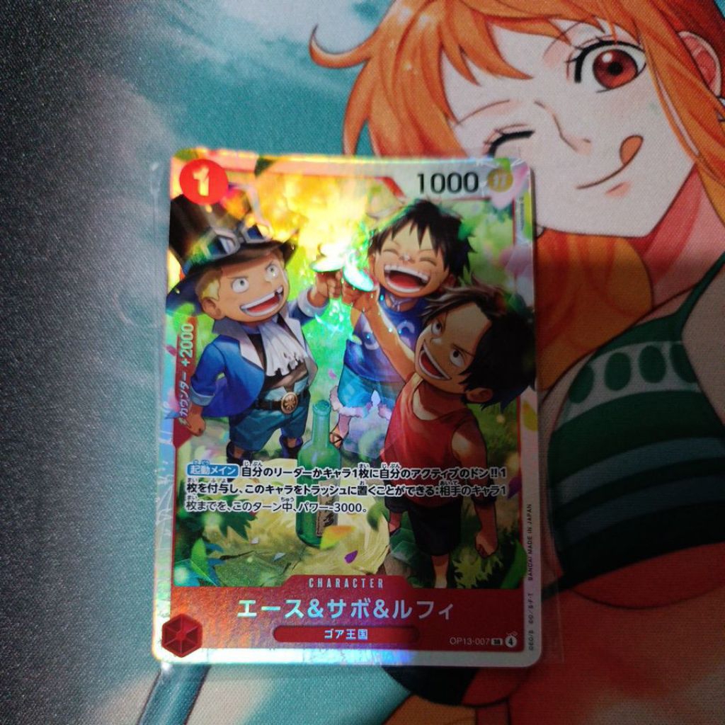 การ์ดเกมวันพีซ OP13-007 SR ญี่ปุ่น