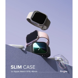 Ringke Slim สําหรับ Apple Watch 11 / 10 46mm เคสฝาครอบกันรอยขีดข่วนน้ําหนักเบา