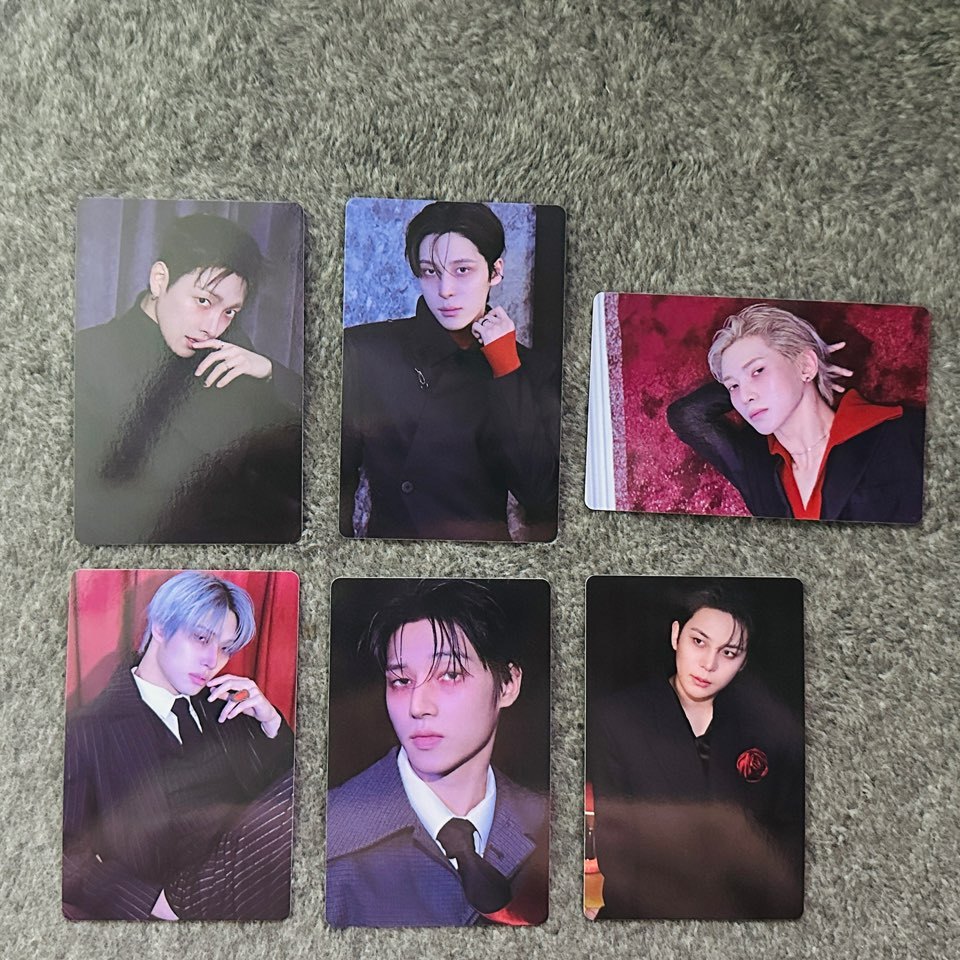 Photocard Ateez Official Ateez Golden Hour : ภาค 5 Pocaalbum Top Loader (เคสแข็ง) จัดส่ง