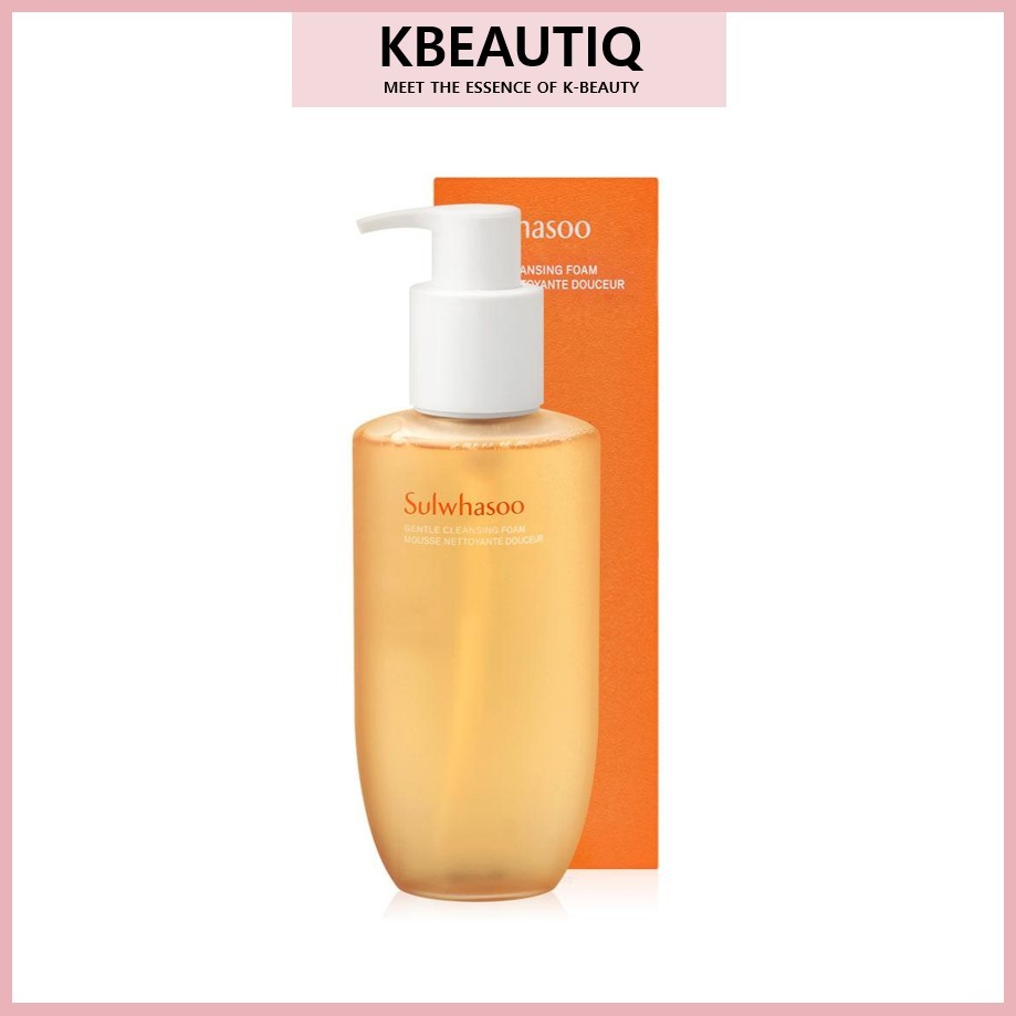 โฟมล้างหน้าเกาหลี SULWHASOO GENTLE CLEANSING FOAM 200ML | Korean Cleanser Foam ล้างหน้า สกินแคร์เกาห
