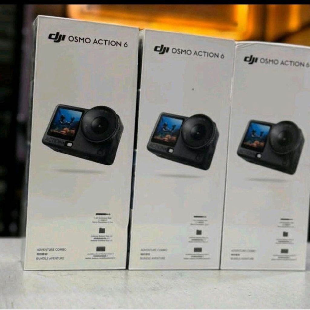 DJI Osmo Action 6 Adventure Combo กล้องแอคชัน