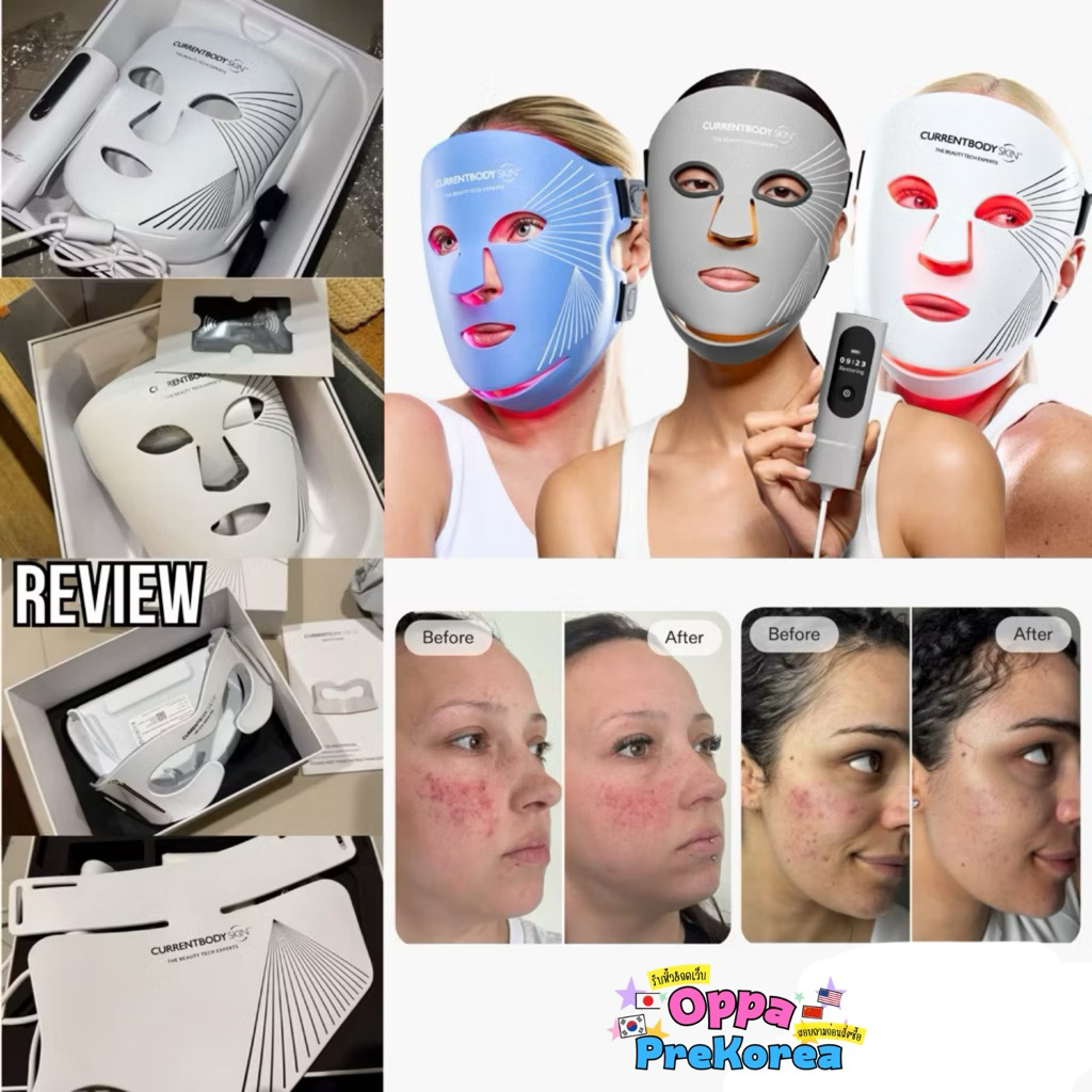 [🇰🇷Preorder สอบถามก่อนสั่งซื้อ] หน้ากาก LED MASK บำรุงผิวหน้า รักษาสิว กระตุ้นคอลลาเจน