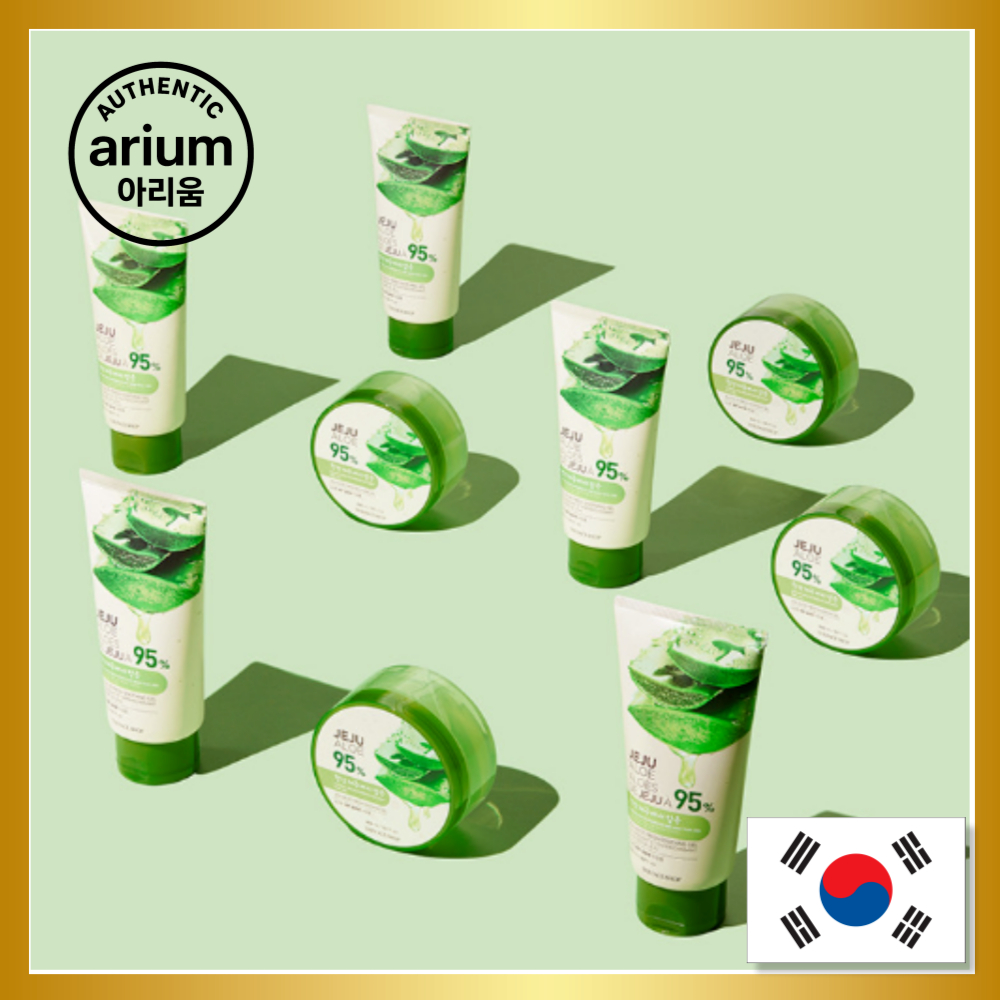 [The Face Shop] Jeju Aloe Fresh Soothing Gel 300ml Jar & Tube Type /95% Jeju Aloe Vera Calming gel