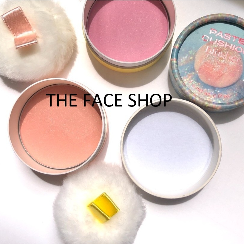 [THE FACE SHOP] fmgt Pastel Cushion Blusher 5g  บลัชออนคุชชั่น สีพาสเทล สินค้าเกาหลีแท้ๆส่งตรงจากเกาหลี