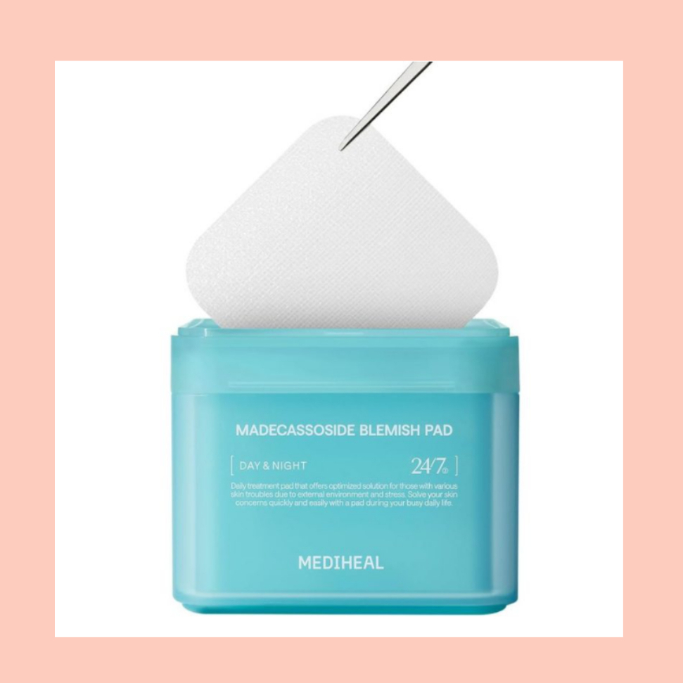 MEDIHEAL Madecassoside PDRN Toner Pad 100 แผ่นทุกวัน Facial Toner Pad 1 ชิ้น