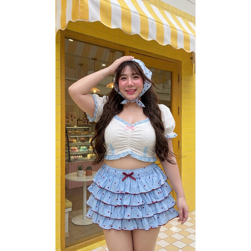 กระโปรงขนมชั้น :: KHANOM CHAN SKIRT
