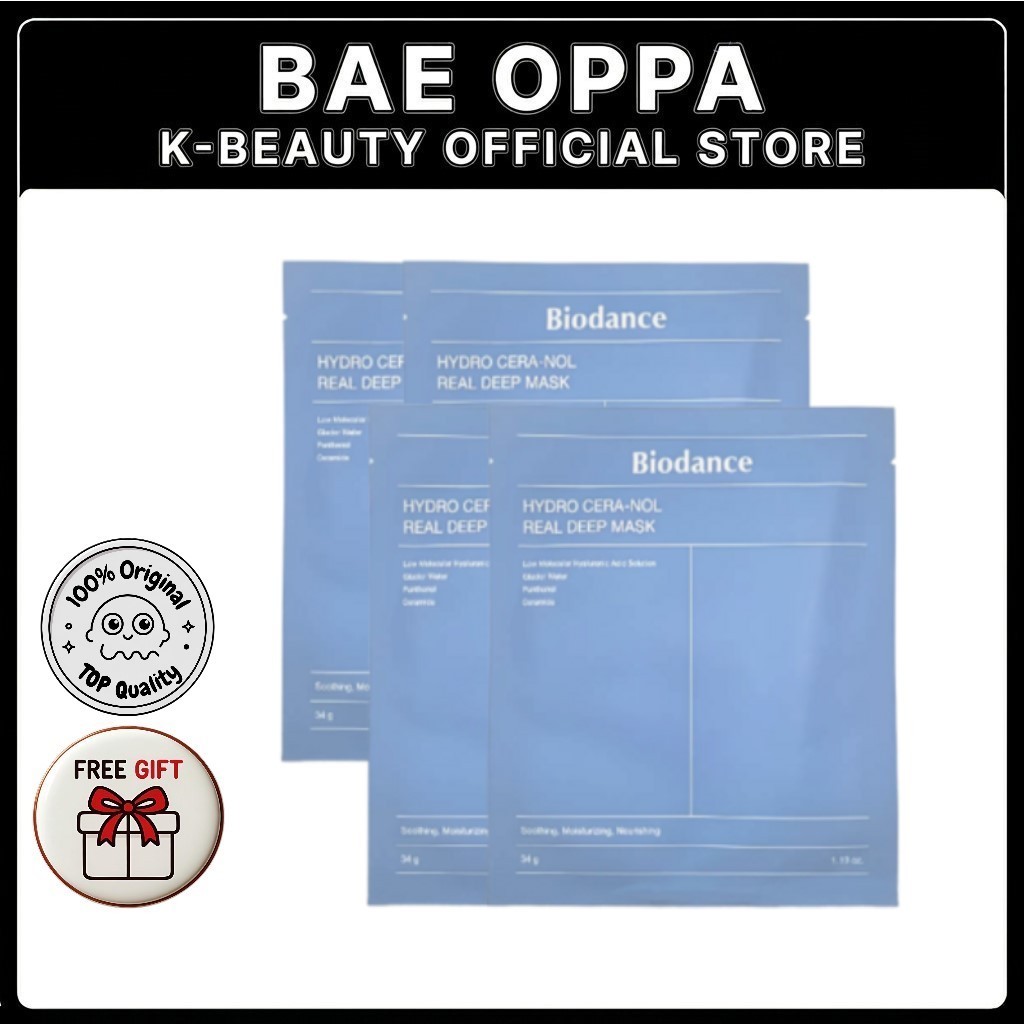 BIODANCE Hydro Cera-Nol Real Deep Mask Sheet 4EA