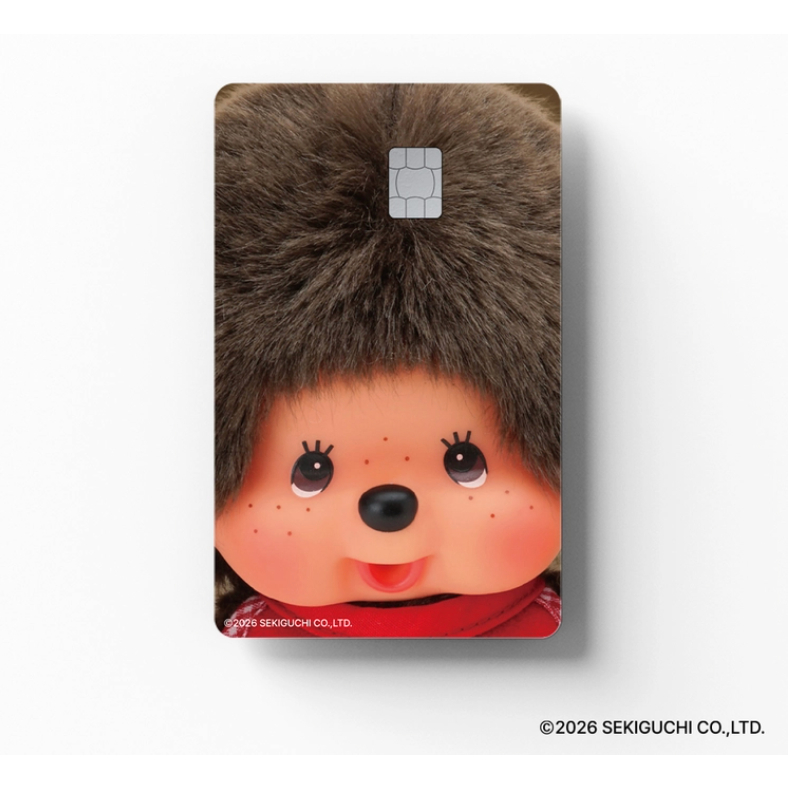 Gosty / EZfit monchichi - สติ๊กเกอร์ปกการ์ดเด็กหน้า