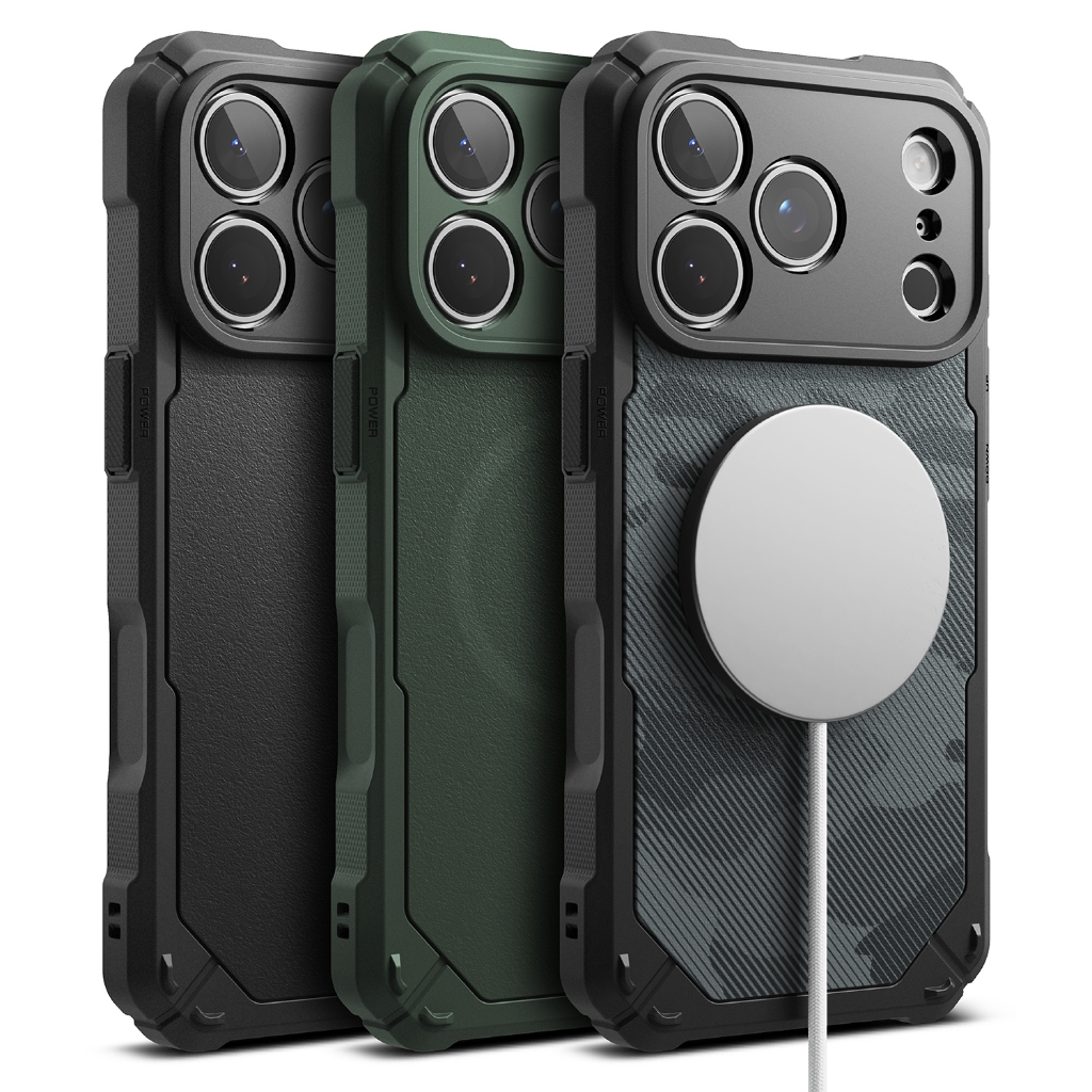 Ringke Rugged Gear Magnetic สำหรับ iPhone 18 Pro Max / 18 Pro เคสป้องกันแบบแม่เหล็กกันลื่น ทำจาก TPU