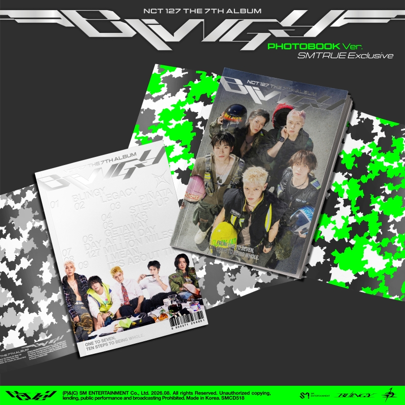 [RANDOM] NCT 127 - The 7th Album 'BLINGY’ (Photobook Ver. SMTrue Exclusive)
