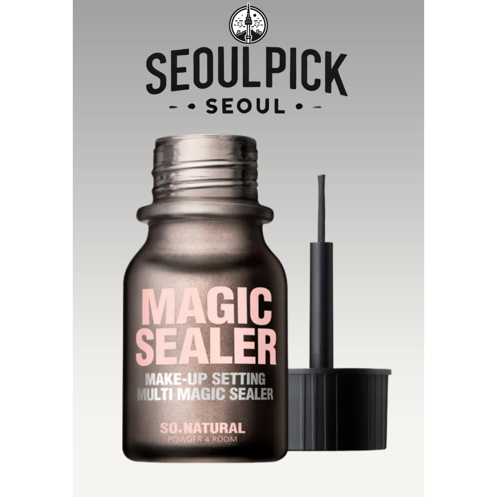 เกาหลี เกาหลี 🇰🇷 So Natural Magic Sealer การตั้งค่าแต่งหน้า Multi Magic Sealer Fixer 10ml