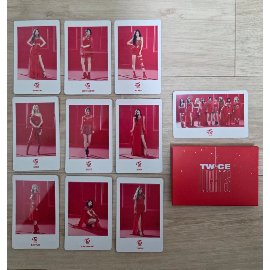 Twice Japan Twicelight Photocard Set พร้อมซอง