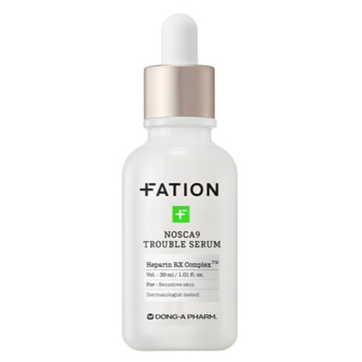 FATION NOSCA9 TROUBLE SERUM – RAPID SOOTHING CARE FOR SENSITIVE & TROUBLED SKIN (30ML)