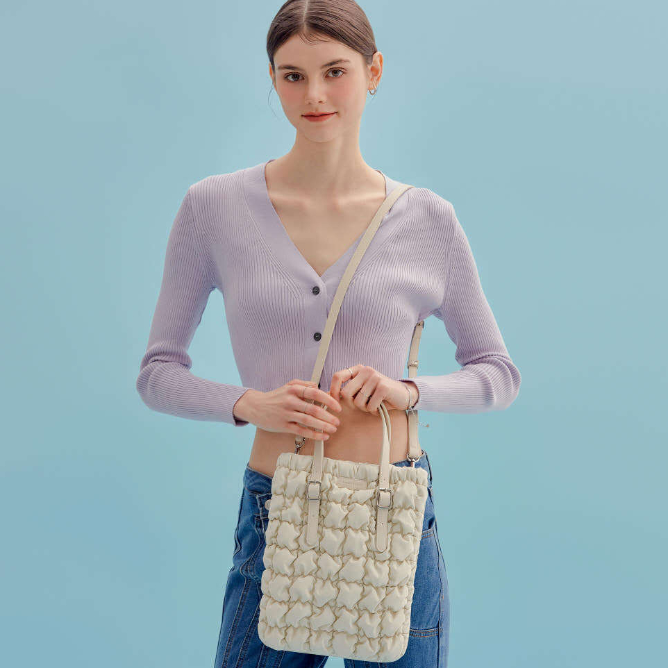Saint Scott Aiden Quilted Flat Tote Bag