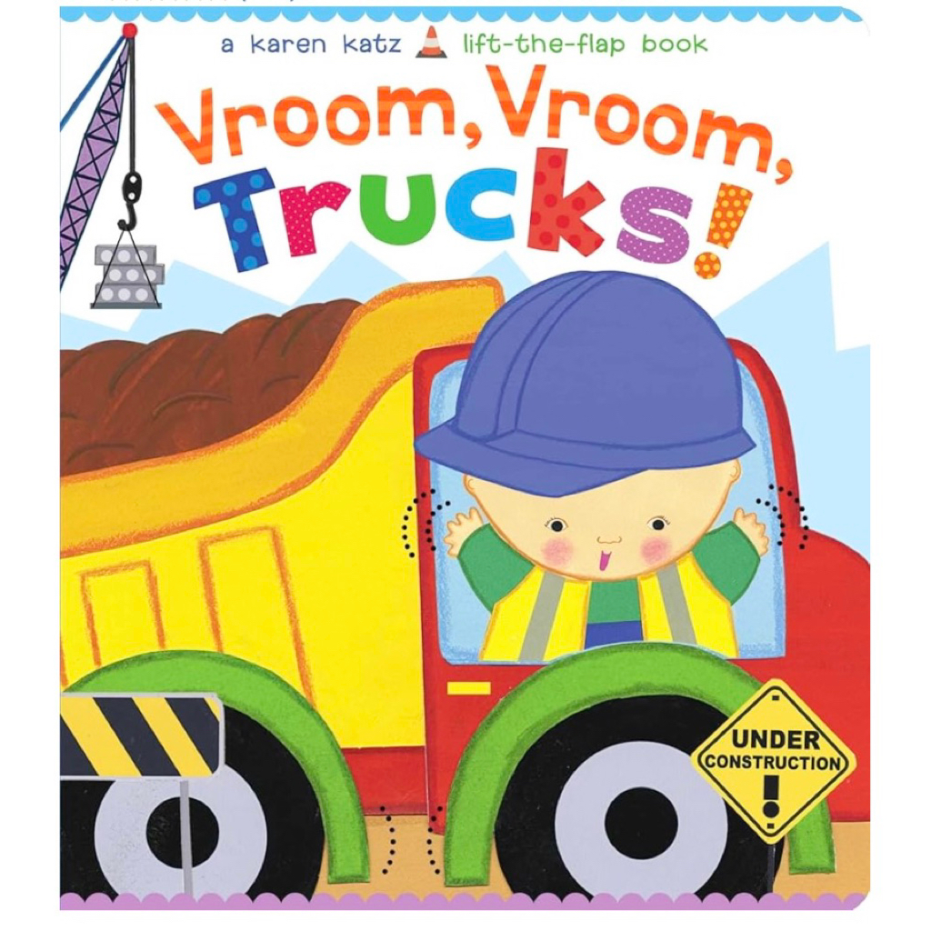Karen Katz VROOM, VROOM, รถบรรทุก! ยกหนังสือกระดานพนัง