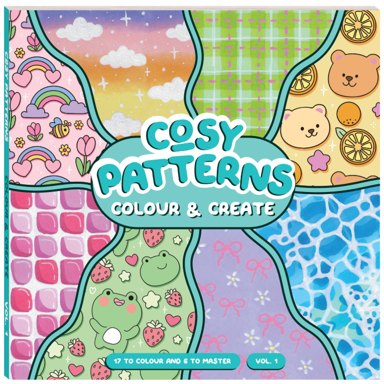 Cosy Patterns Colour & Create (Hinkler)