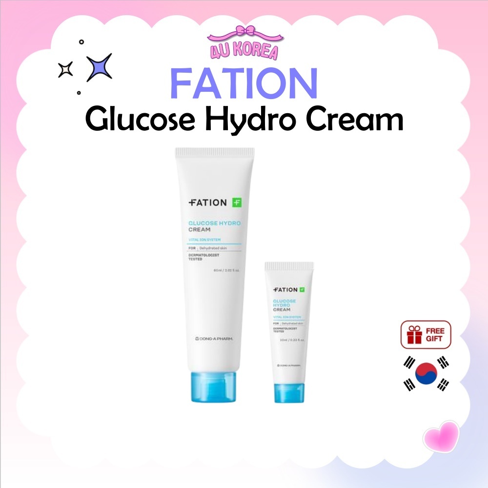 (+10ml) FATION Glucose Hydro Cream – 60ml / K-BEAUTY