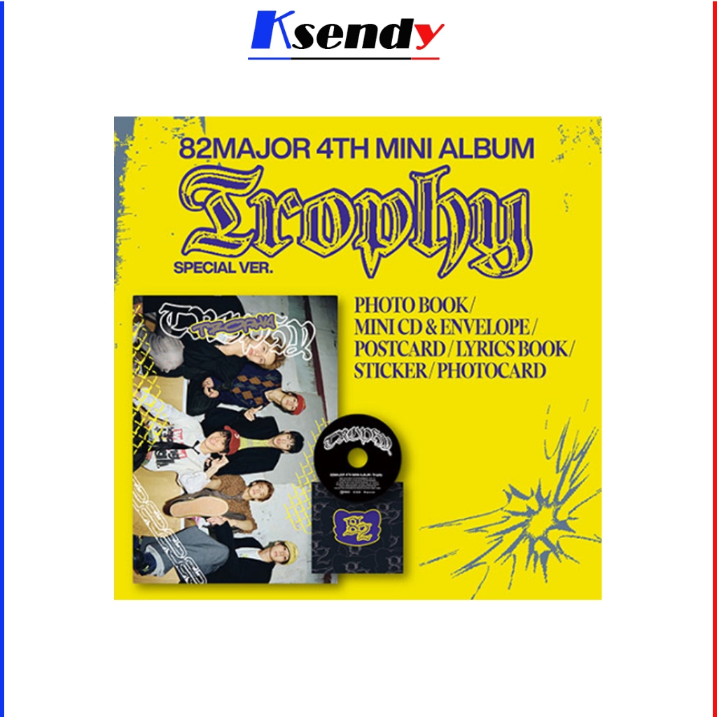 82MAJOR 4th Mini Album [ Trophy ] Special ver.