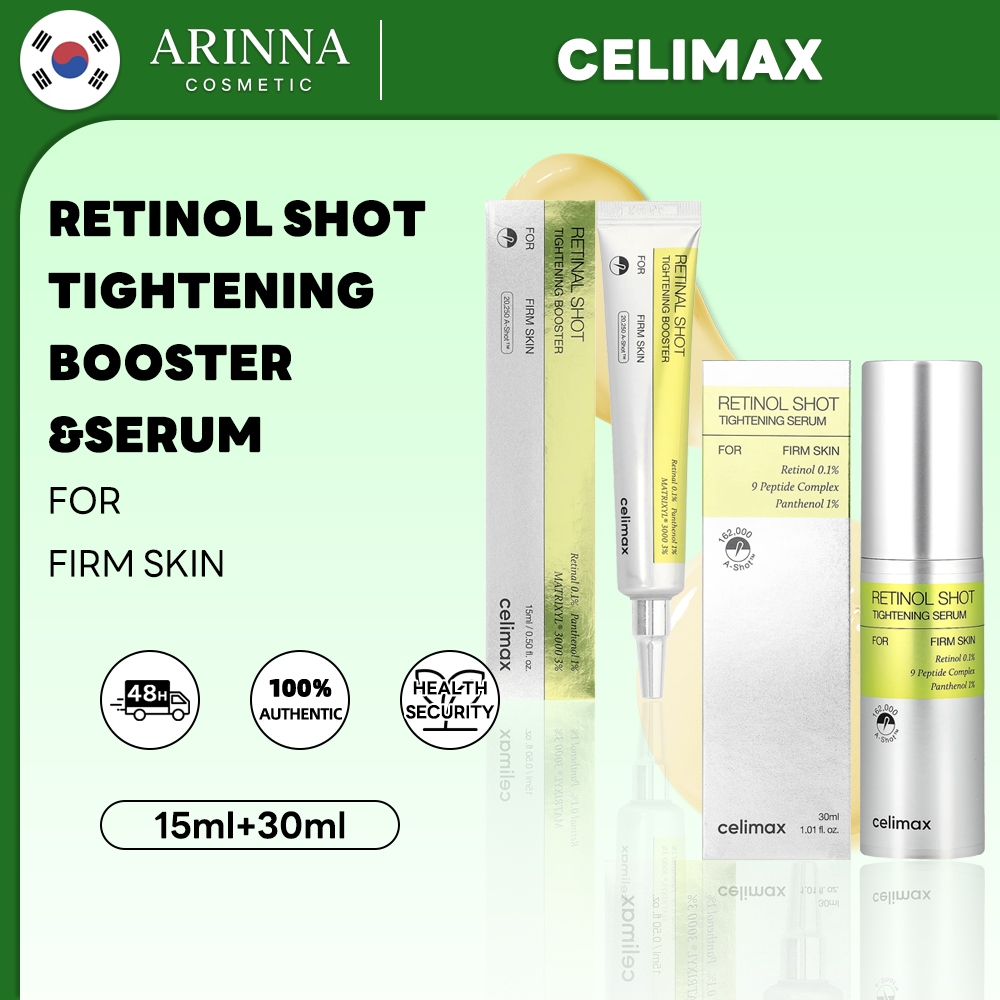 [CELIMAX] The Vita-A Retinal Shot Tightening Booster 15ml+เซรั่ม 30ml