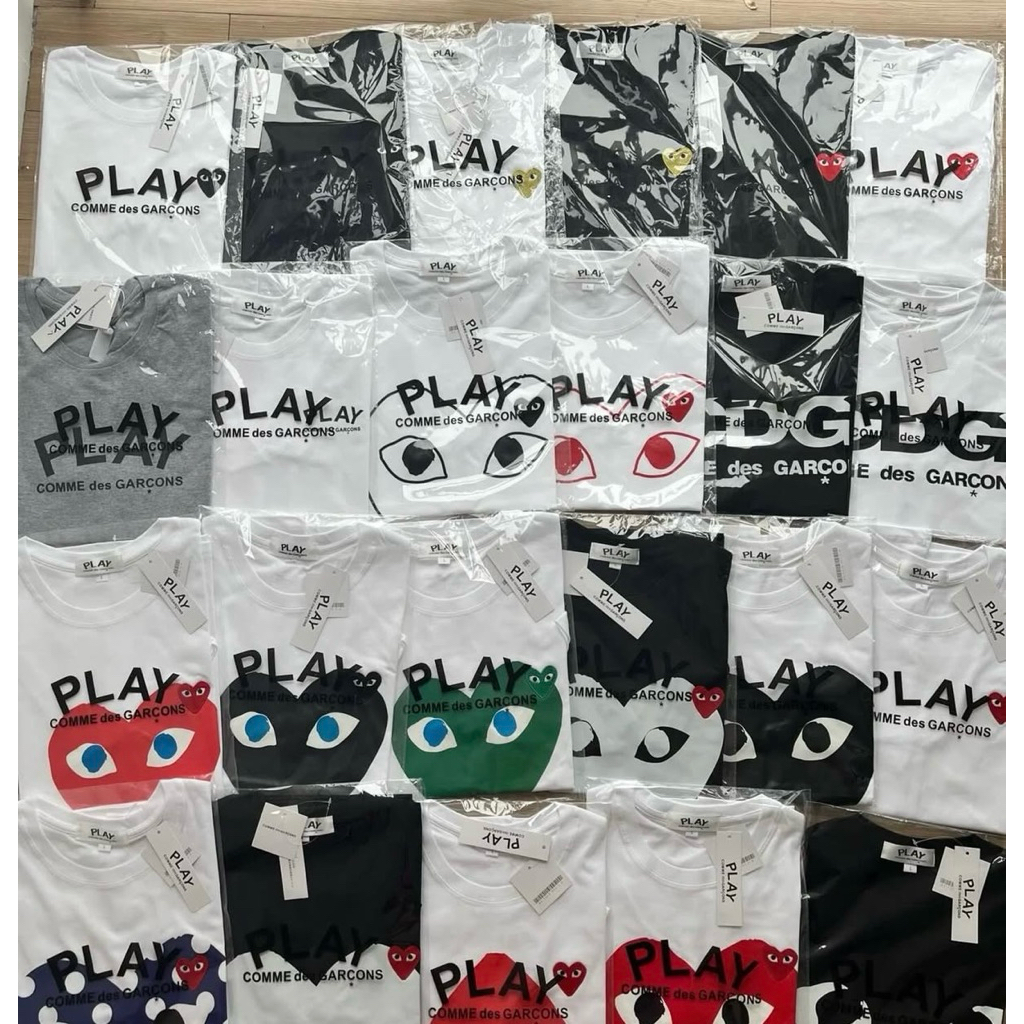 พร้อมส่ง PLAY COMME DES GARCONS ของแท้ 100%