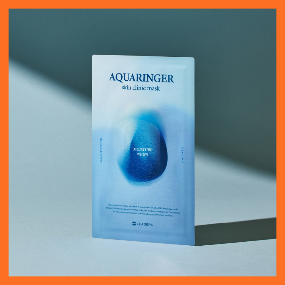 LEADERS Aquaringer Skin Clinic Mask 25ml  1 แผ่น