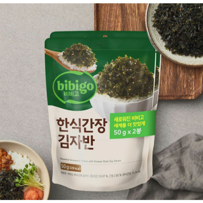 BIBIGO สาหร่ายรวมเกาหลี ตราบิโก 50ก
