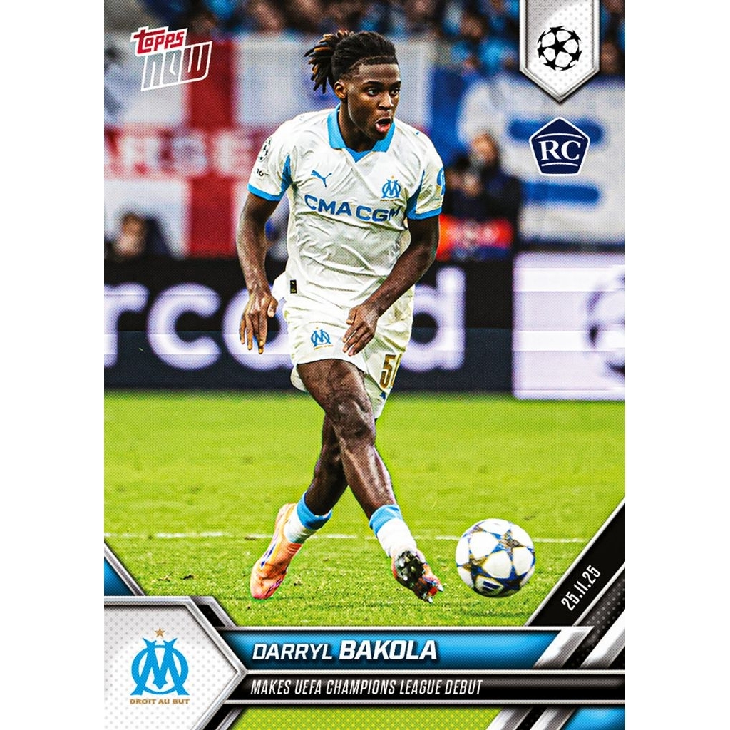 Darryl Bakola - 2025-26 UCL Topps NOW - การ์ด 55