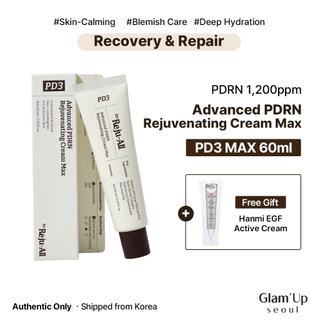 [Rejuall] พร้อมส่ง PD3 PDRN Rejuvenating Cream 1200ppm | Salmon DNA ผิวชุ่มชื้น ผิวดูเรียบเนียน Barrier Care | Dr.Reju-All Official Authorized Seller
