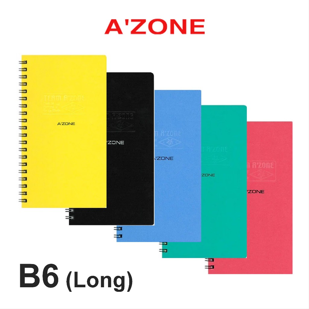 Azone Ring Book Team Azone B6 / สมุดจดบันทึกกระเป๋ายาว