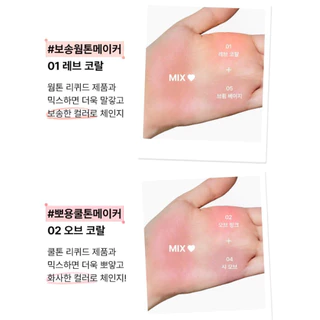 [THE SAEM] Cover Perfection Blu-Cealer 5ml 5 ColorsㅣBlush+Concealer
