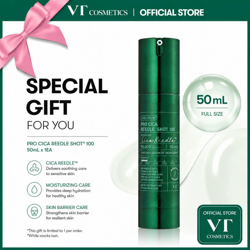 [VT] [GWP] Pro Cica Reedle Shot 100 50ml | CICA Soothing & Skin Barrier Care [เรือธงอย่างเป็นทางการ]