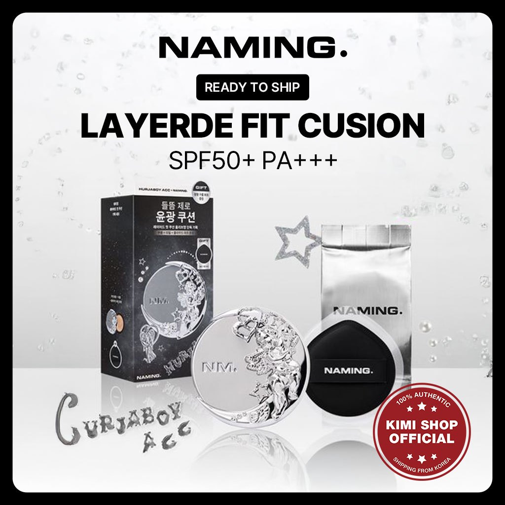 [NAMING] Layered Fit Cushion SPF50+ PA+++ 12g 5 สี