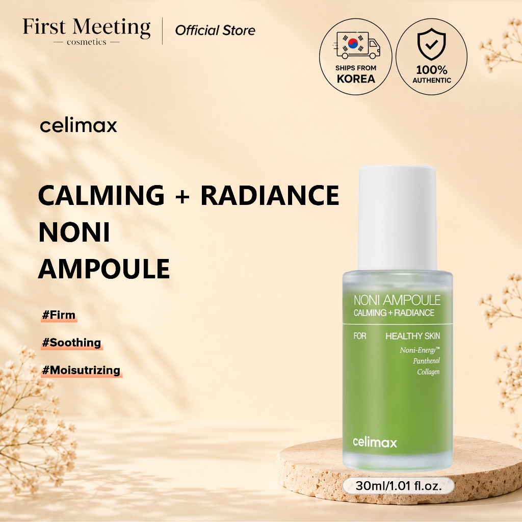 [Celimax] Noni Ampoule Calming + Radiance เพื่อผิวสุขภาพดีด้วย Noni-Energy 30mL/50mL