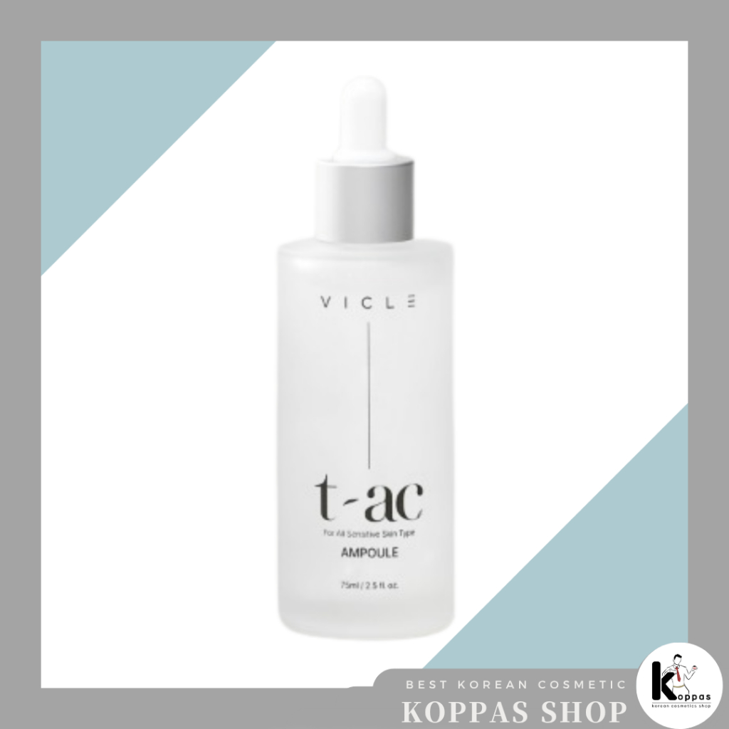 [VICLE] t-ac Ampoule for Sensitive Skin, 75ml, 1pc / Korean Ampoule for Sensitive Skin